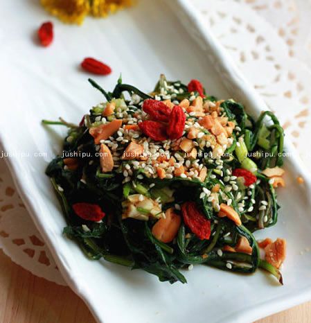 涼拌蒲公英的做法 m.sk010.cn