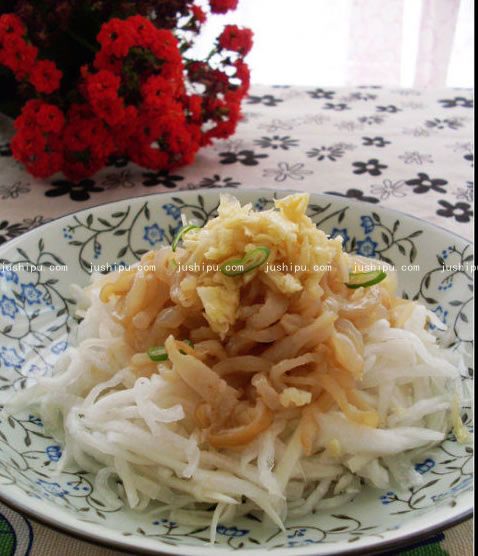 蒜泥海蜇蘿卜絲的做法 m.sk010.cn