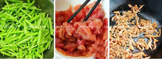 空心菜梗炒肉絲的做法 m.sk010.cn